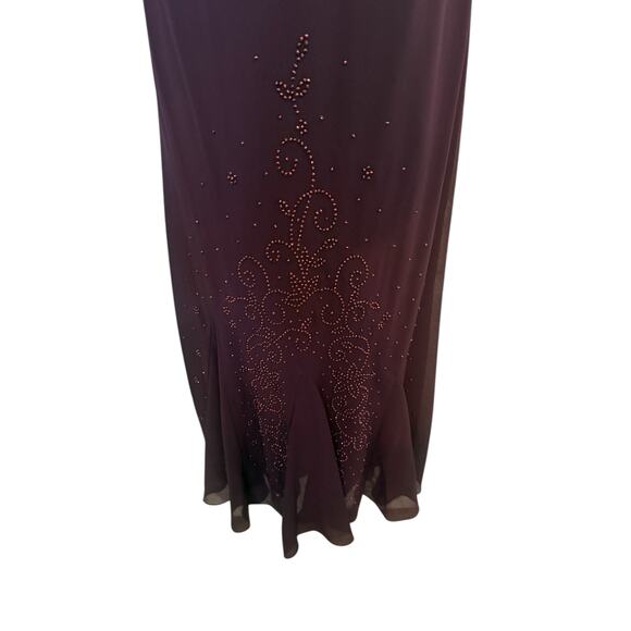 Vintage Drapers & Damous 2-Piece Jacket & Formal Purple Dress/Jacket  8 - Picture 8 of 9